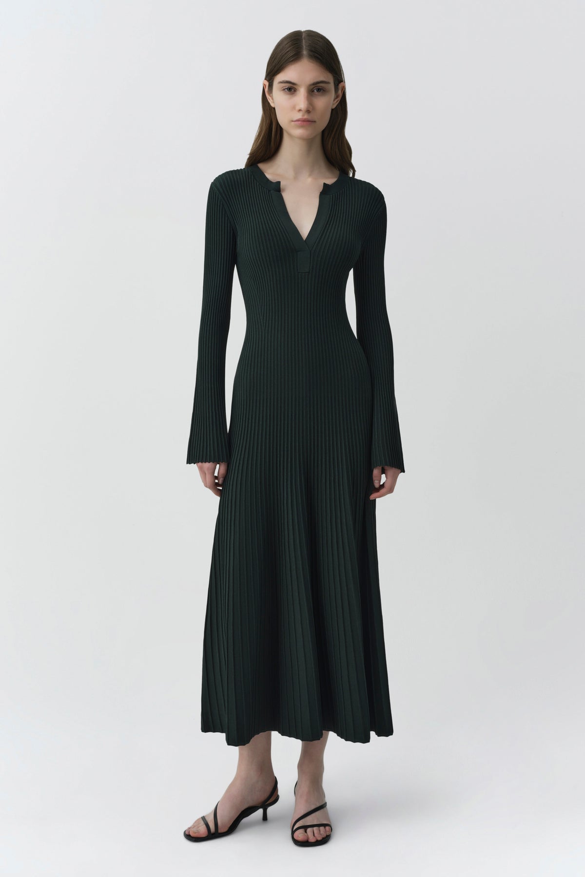 Genna Compact Knit Midi Dress
