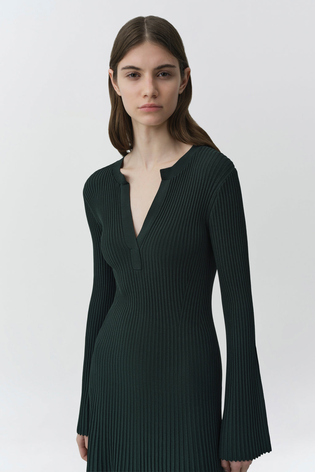 Genna Compact Knit Midi Dress