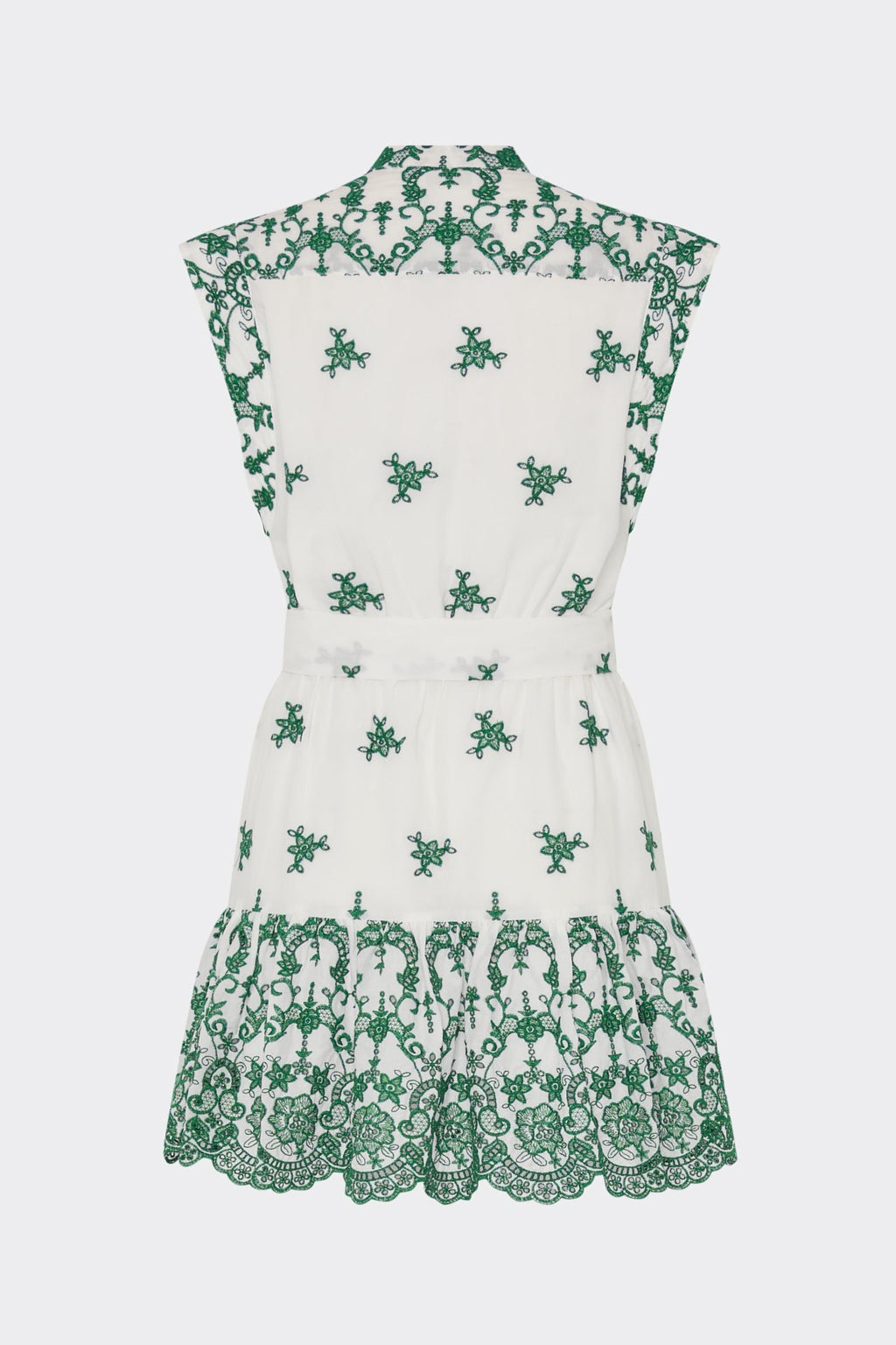 Neelie Embroidered Mini Dress