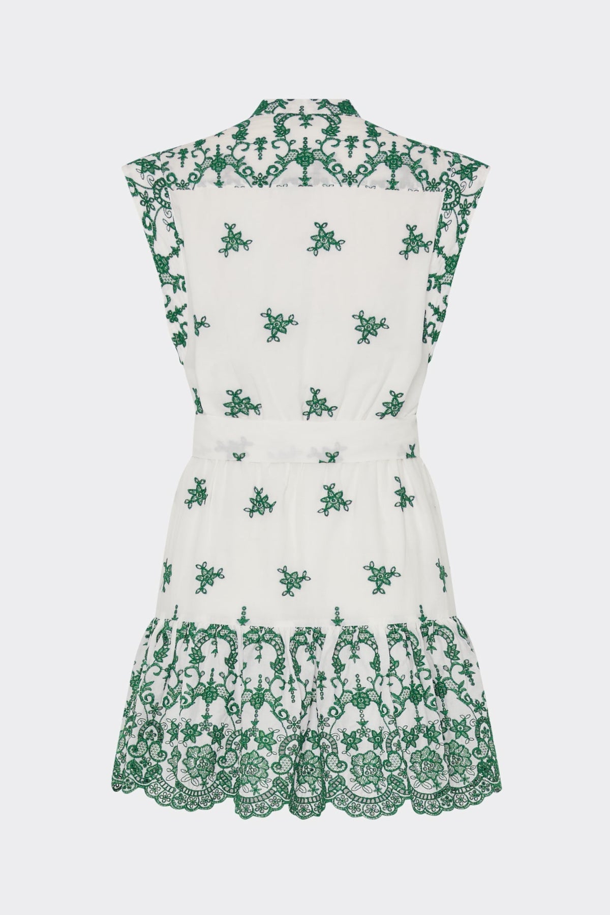 Neelie Embroidered Mini Dress