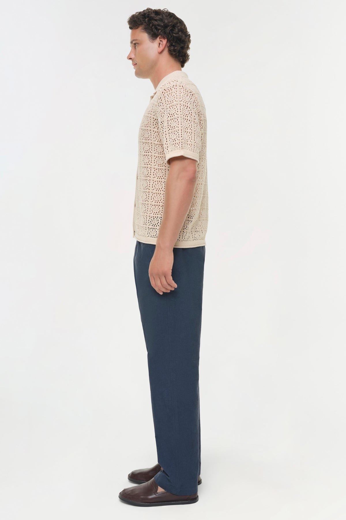 Billy Open Knit Shirt