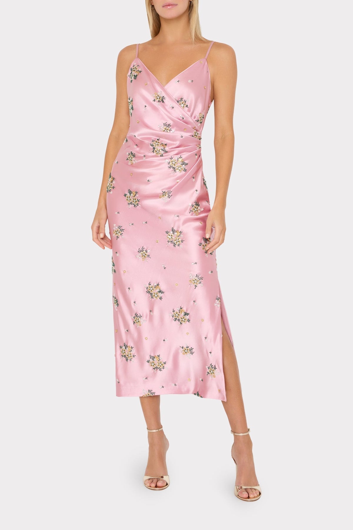Rae Embroidered Midi Dress