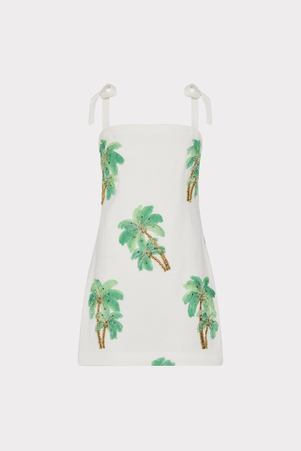 Ceri Embroidered Mini Dress
