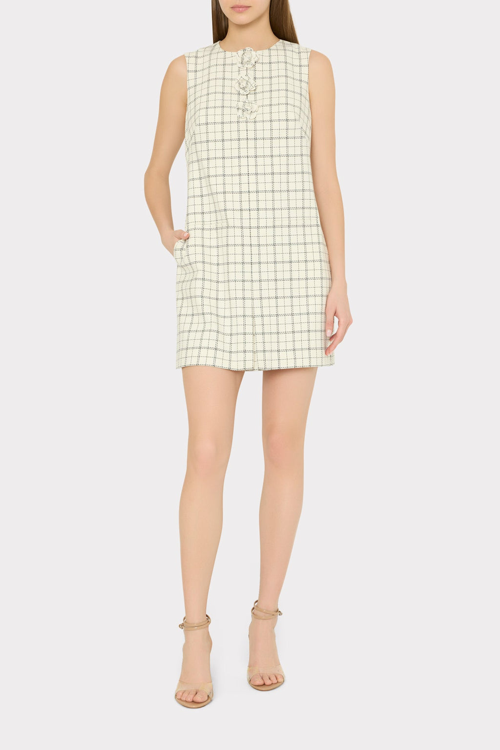 Saylor Plaid Mini Dress