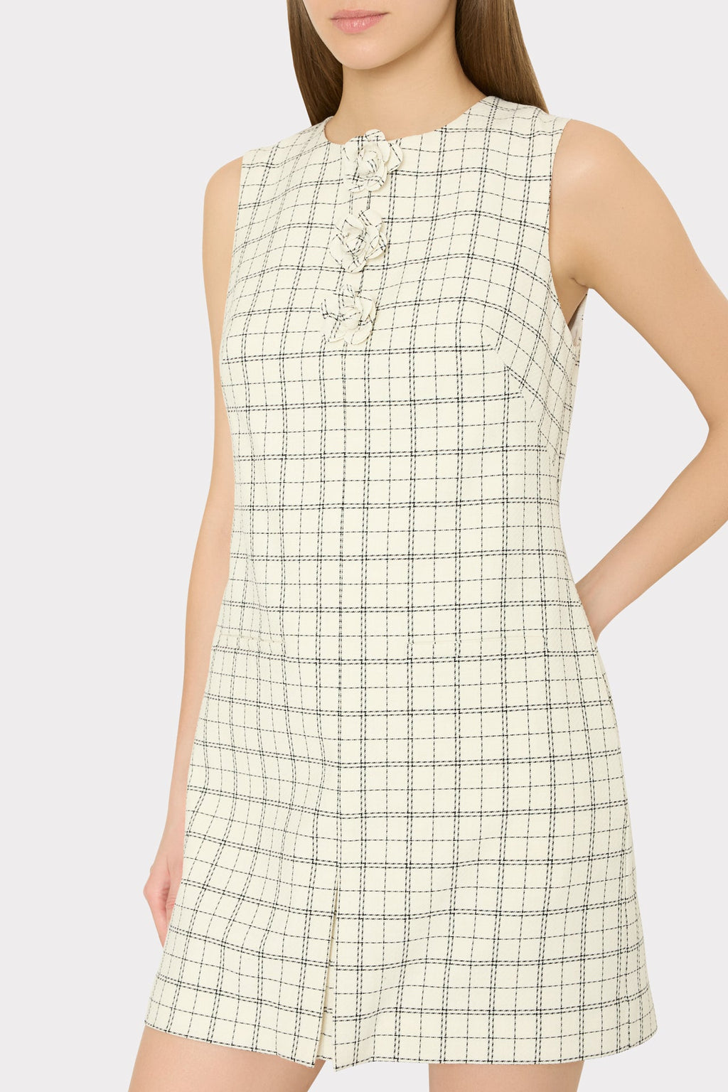 Saylor Plaid Mini Dress