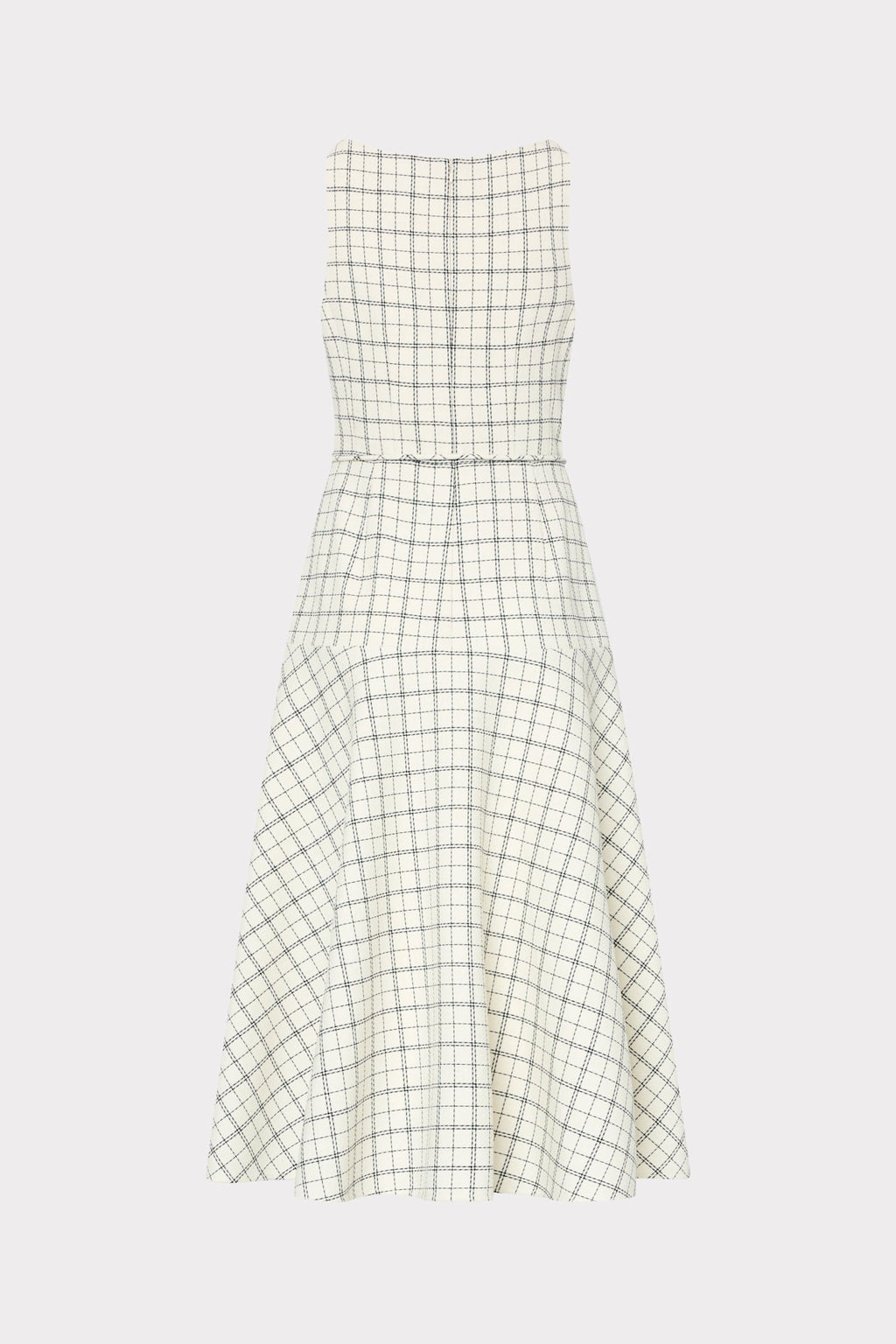 Mira Plaid Midi Dress