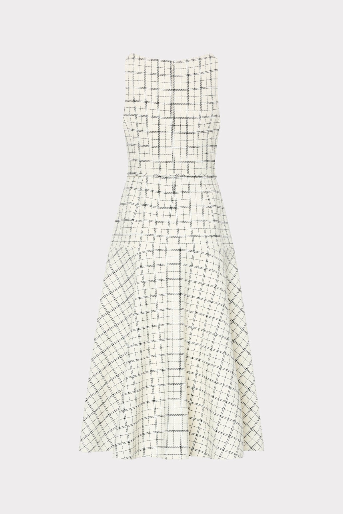 Mira Plaid Midi Dress