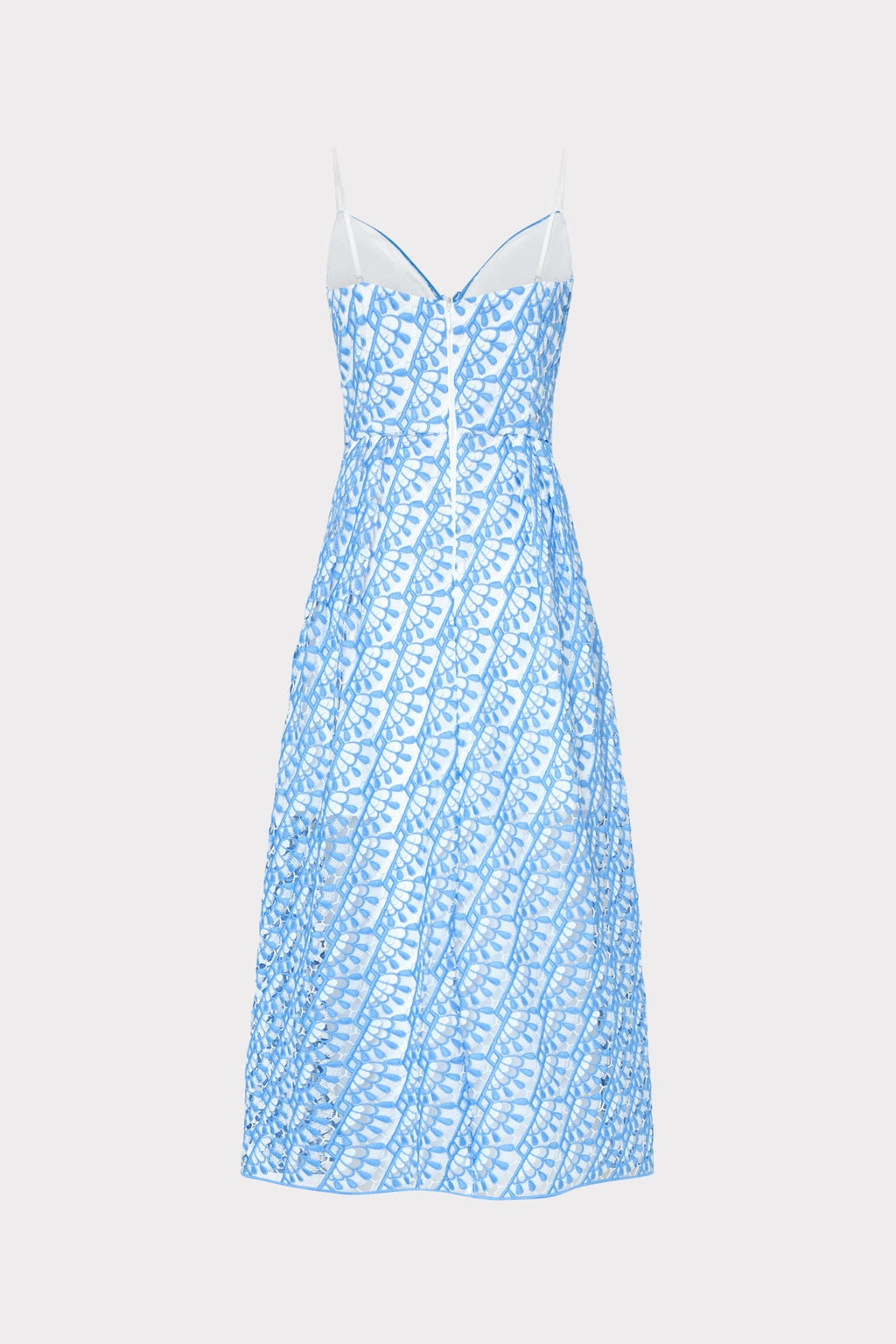 Hazel Embroidered Midi Dress