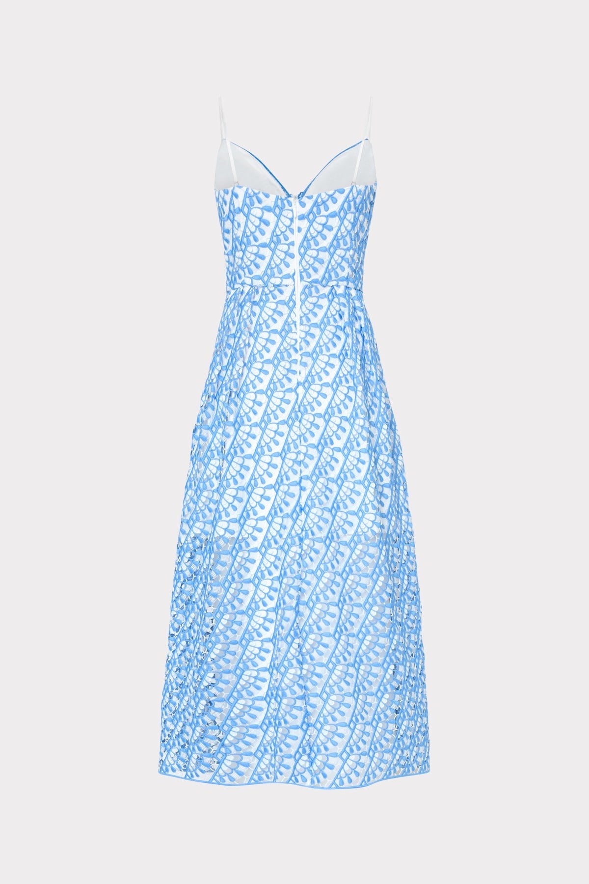 Hazel Embroidered Midi Dress