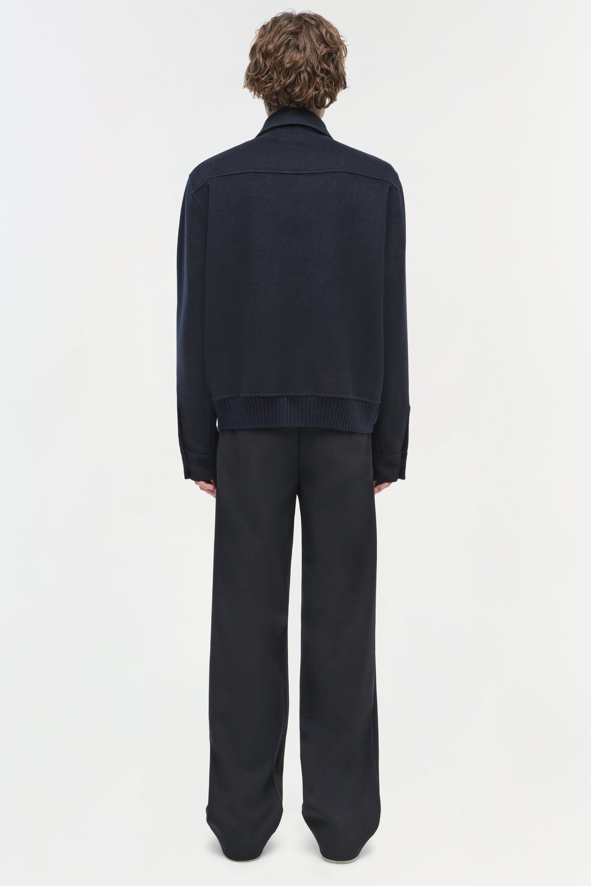 Dennis Wool Zip Up Jacket