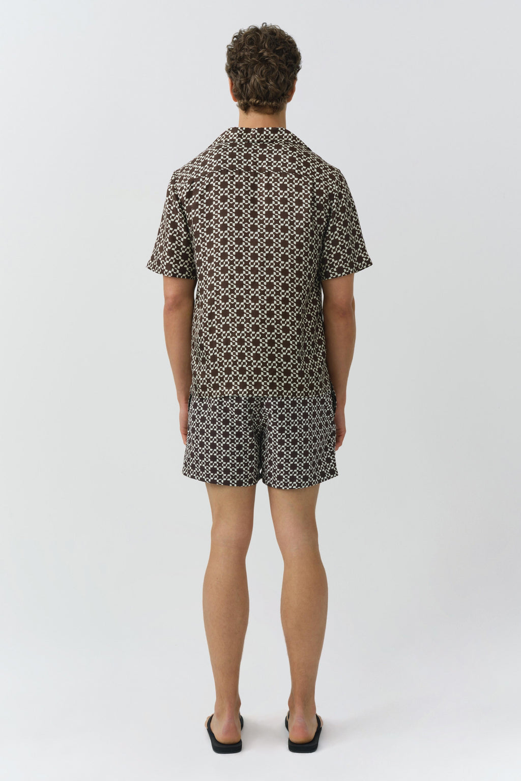 Casper Printed Silk Shirt