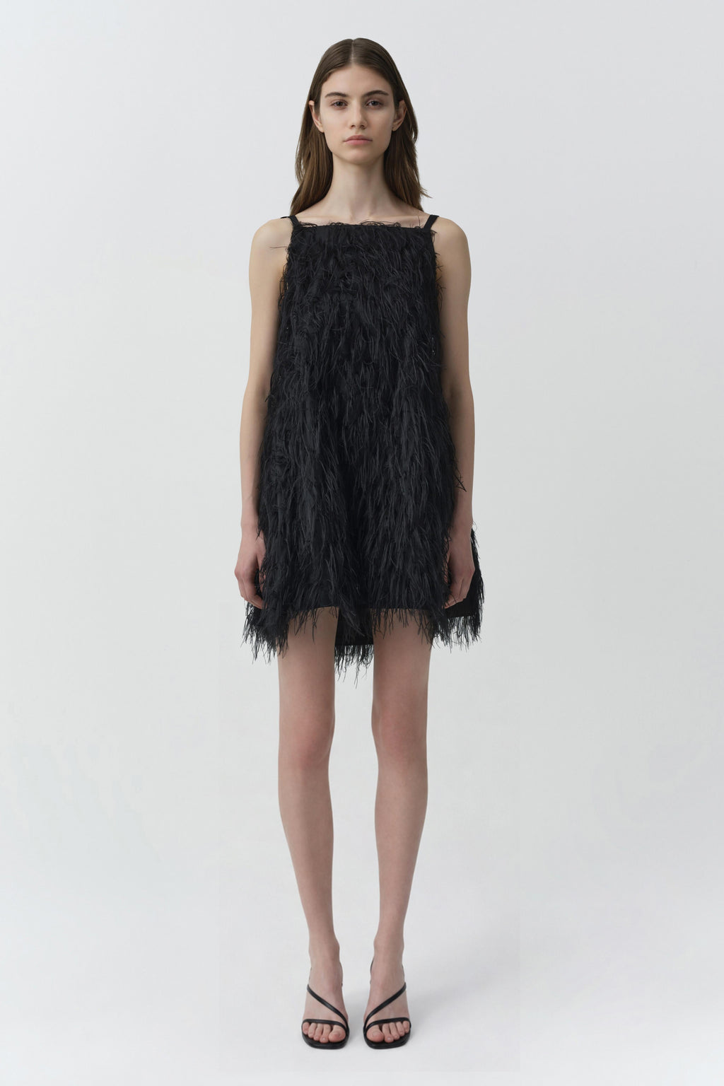 Kalla Fringe Jacquard Mini Dress