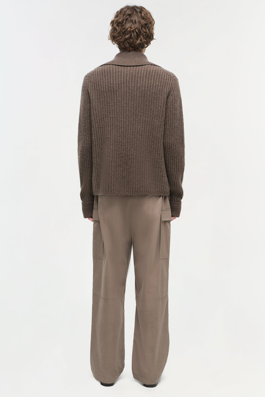 Geoff Cashmere Zip Up Jacket
