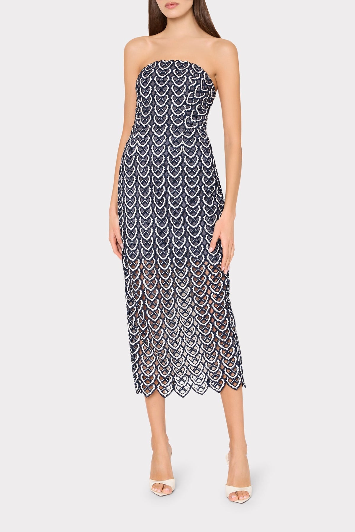 Kait Lace Midi Dress