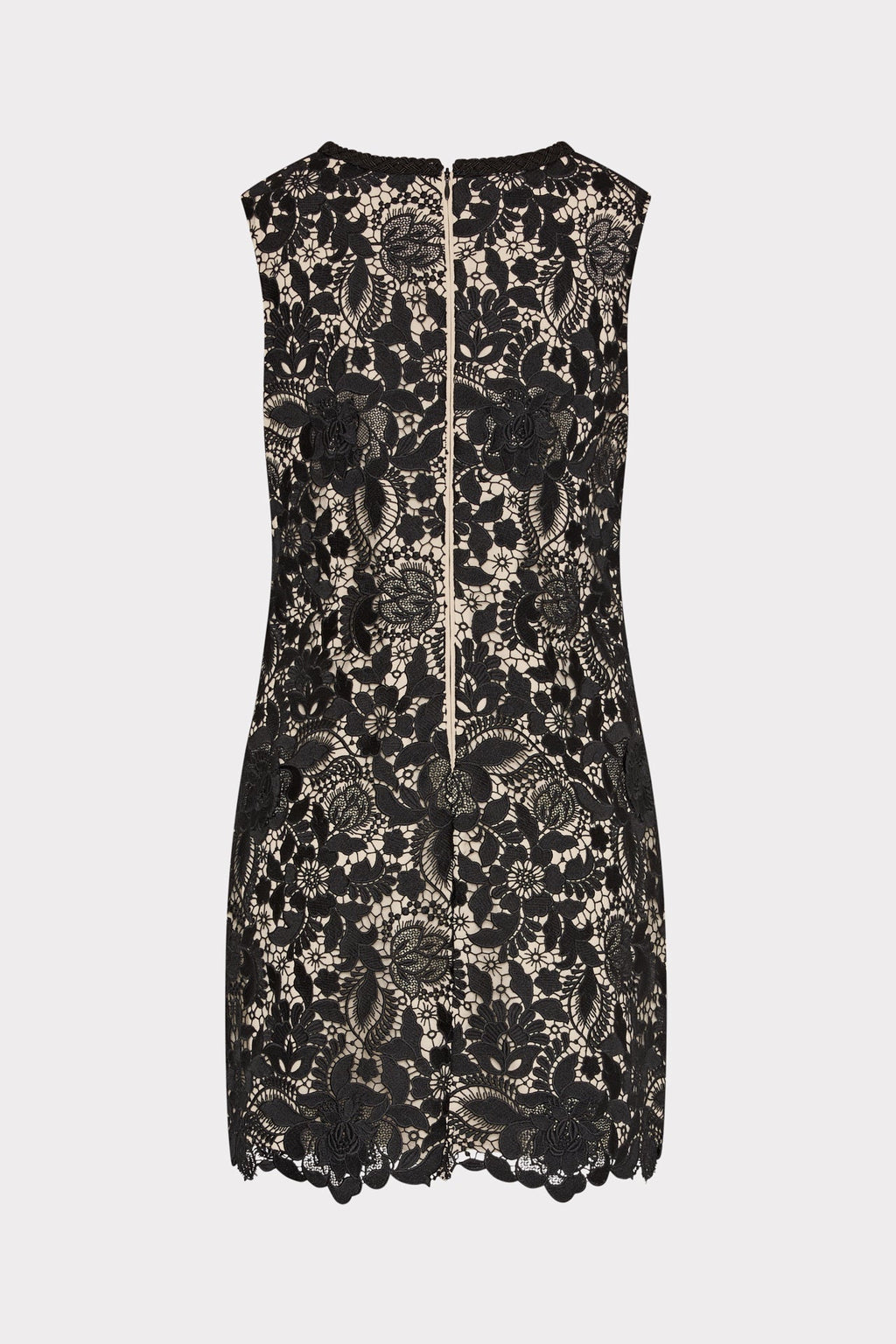 3D Garden Lace Sleeveless Mini Dress