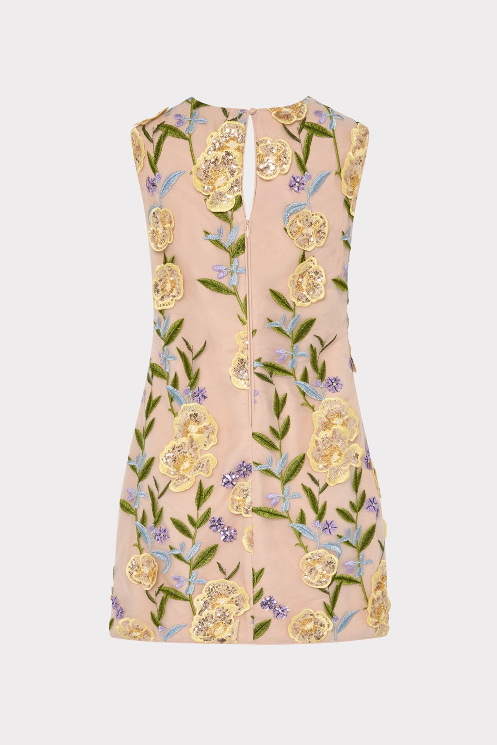 Ivette Embroidered Sequin Mini Dress