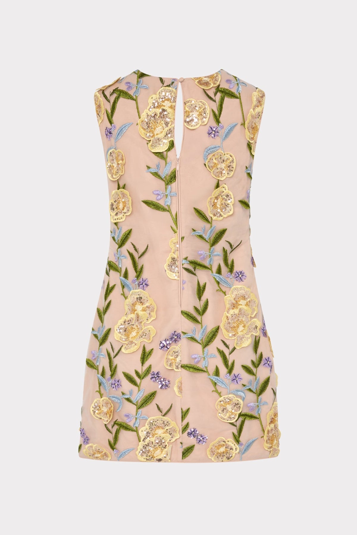 Ivette Embroidered Sequin Mini Dress