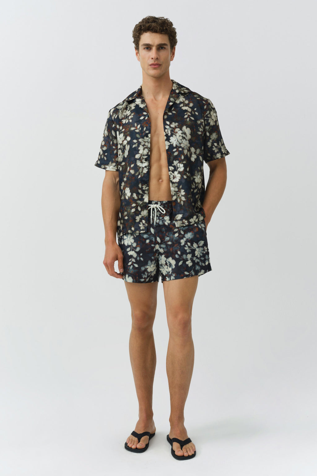 Casper Printed Silk Shirt
