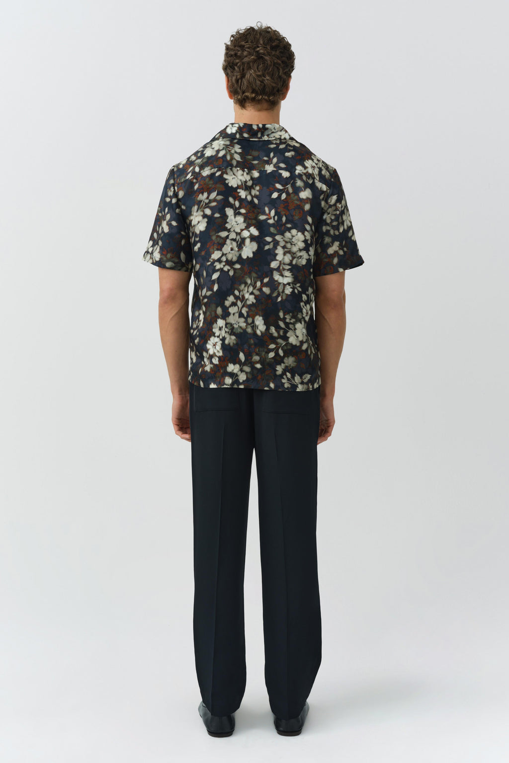 Casper Printed Silk Shirt