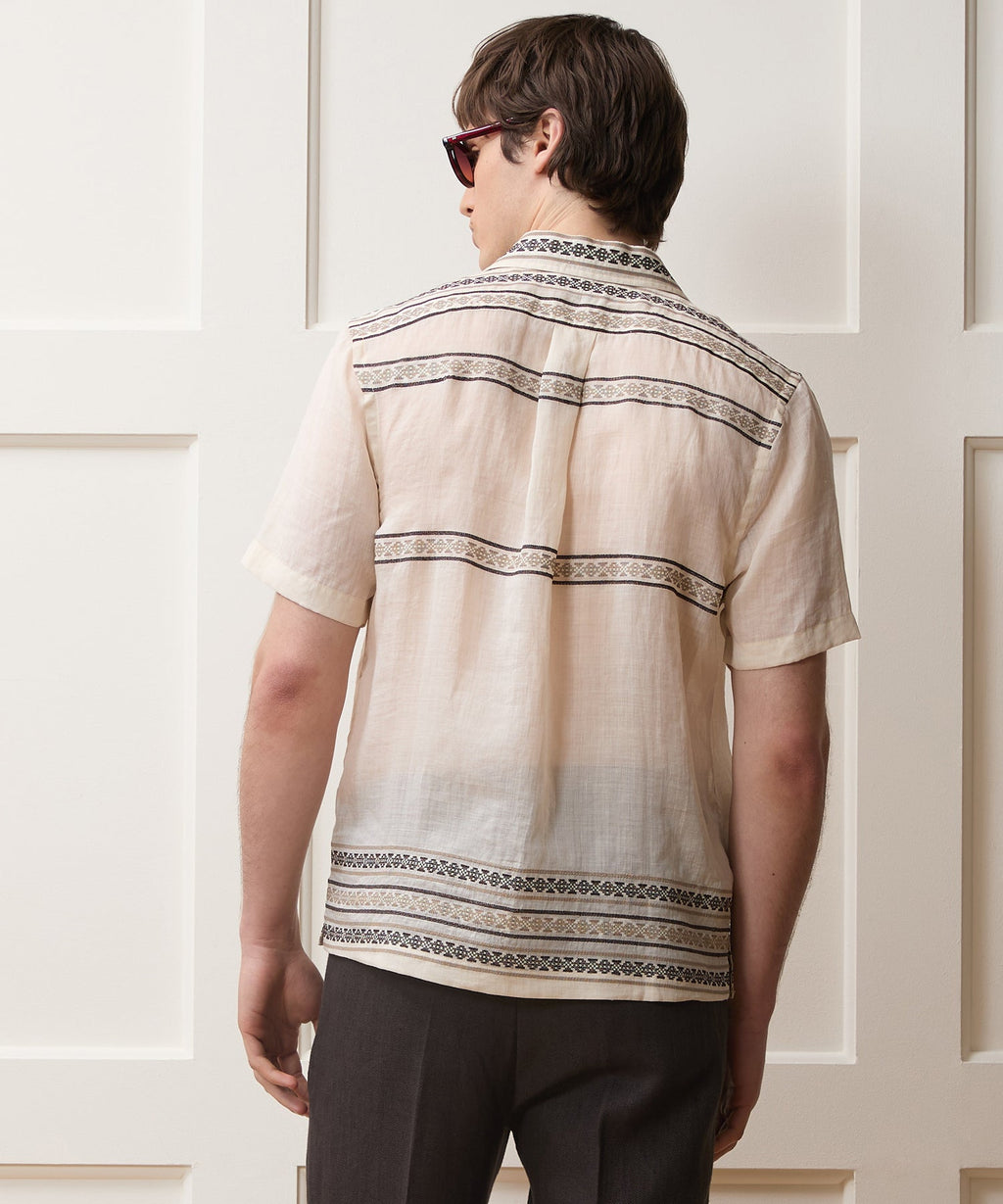 Embroidered Guayabera Shirt