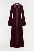 Ismelle Collared Knit Midi Dress