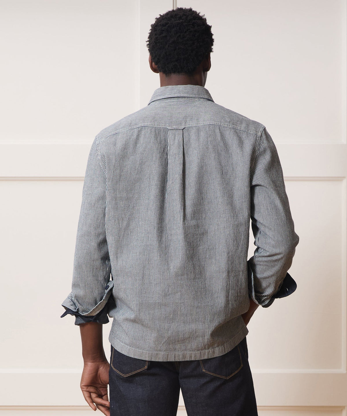 Hickory Stripe Mariner Shirt