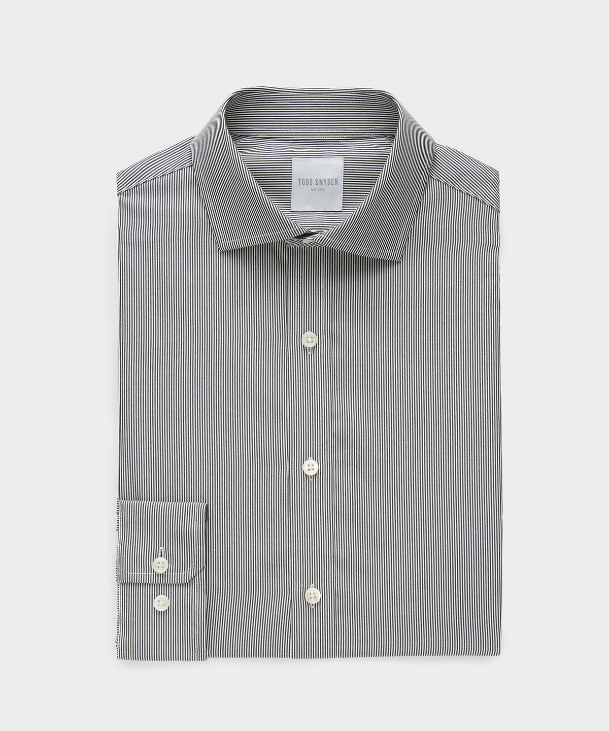Cotton Spread Collar Dress Shirt