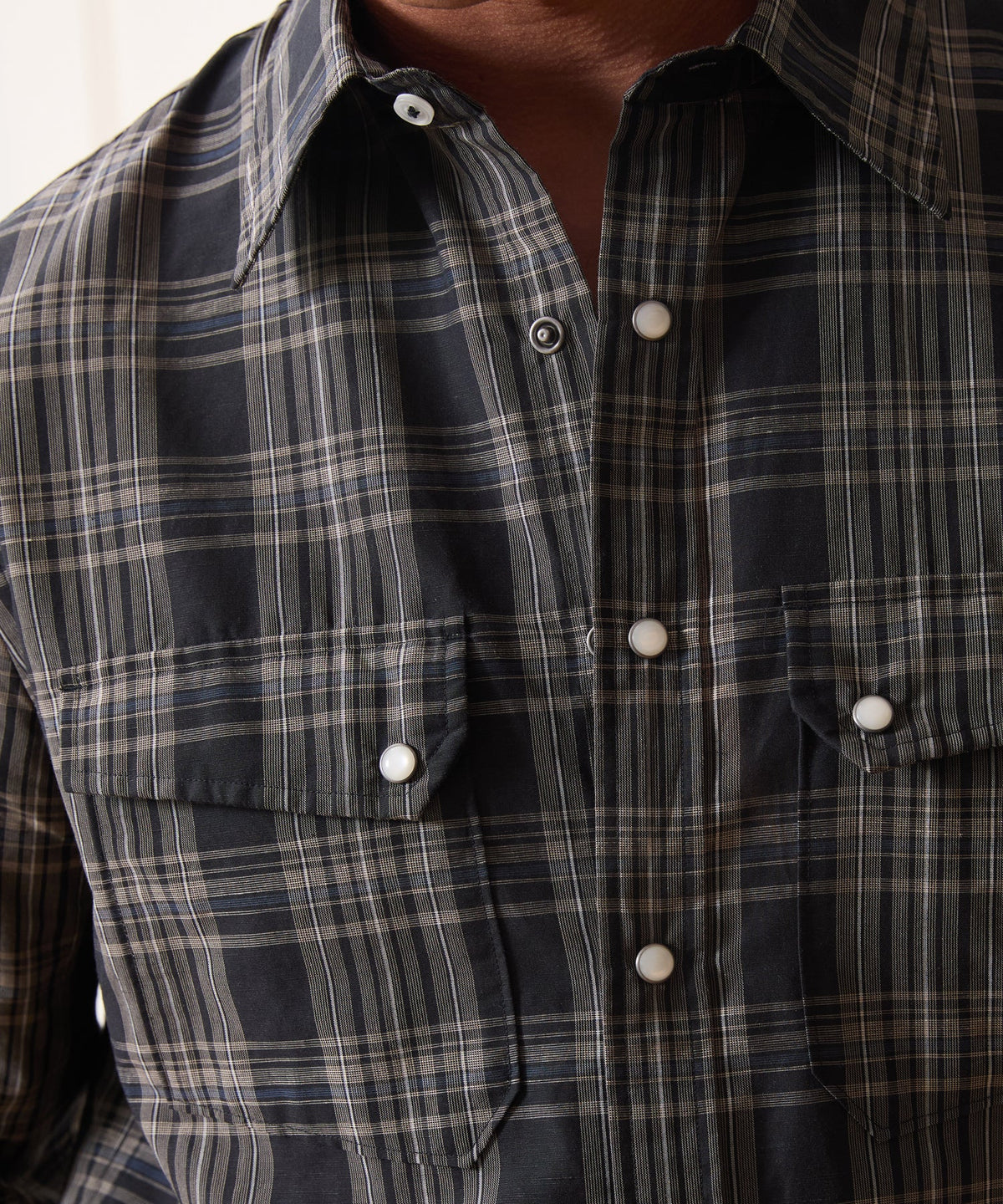 Cotton-Linen Rancher Shirt