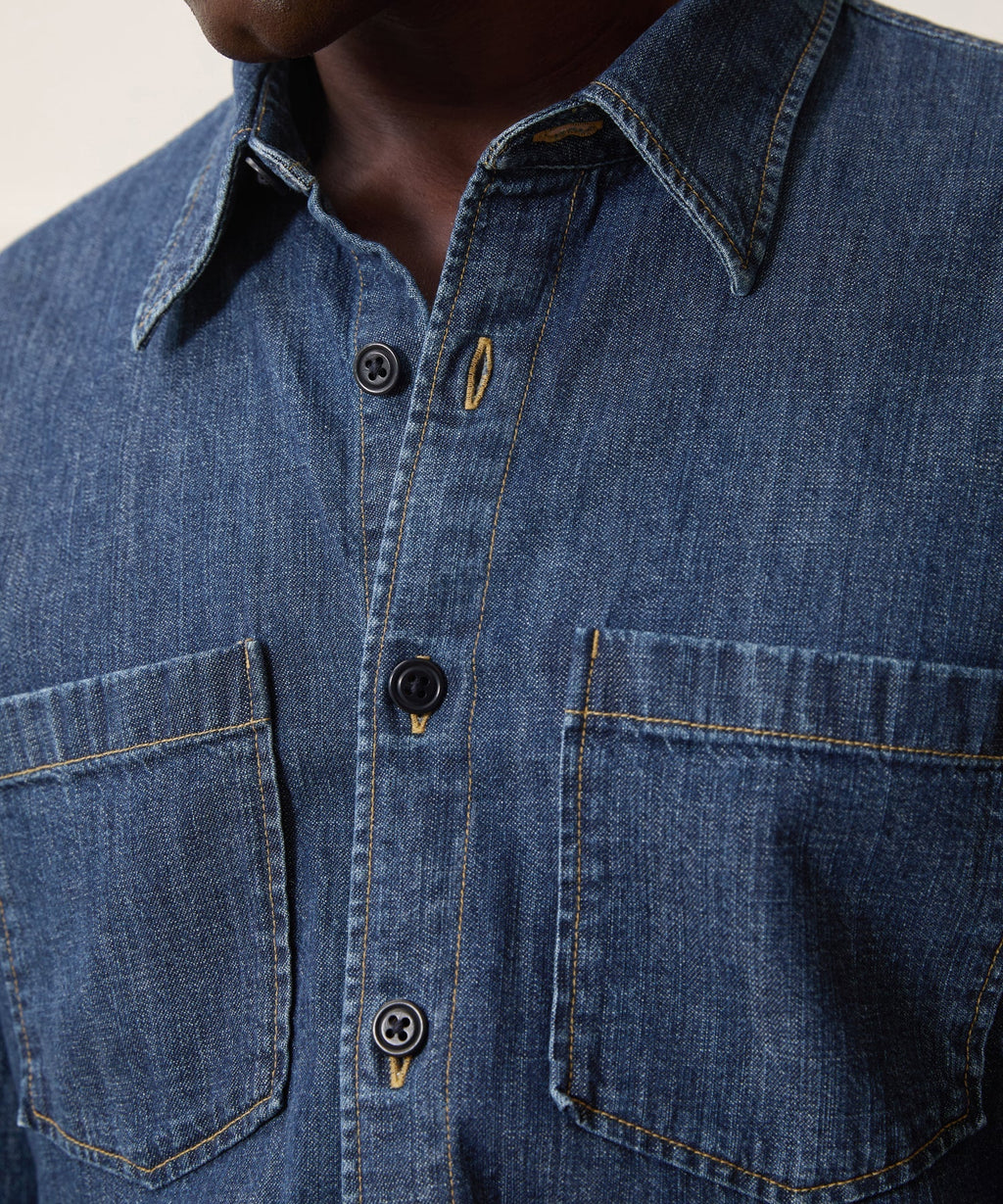 Italian Denim Engineer Shirt