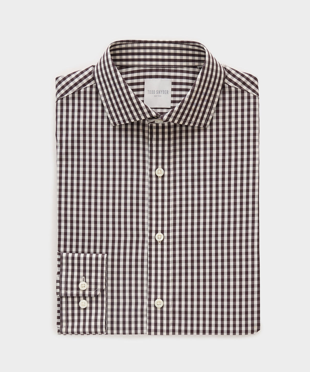 Cotton Spread Collar Dress Shirt
