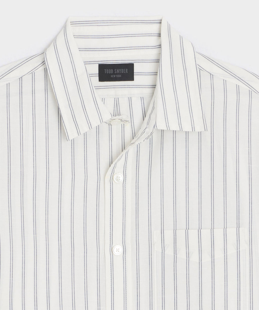Cotton-Linen Sport Shirt
