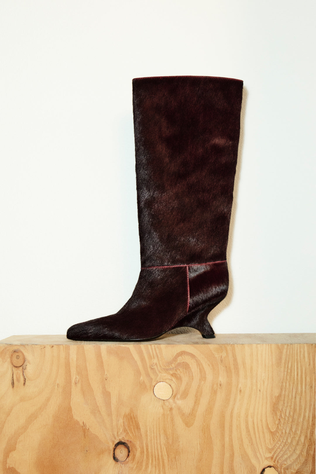 Mel Calf Hair Knee High Boot