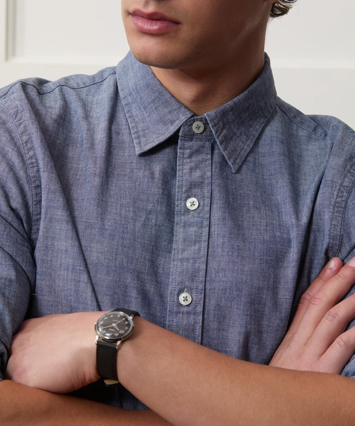 Chambray Sport Shirt