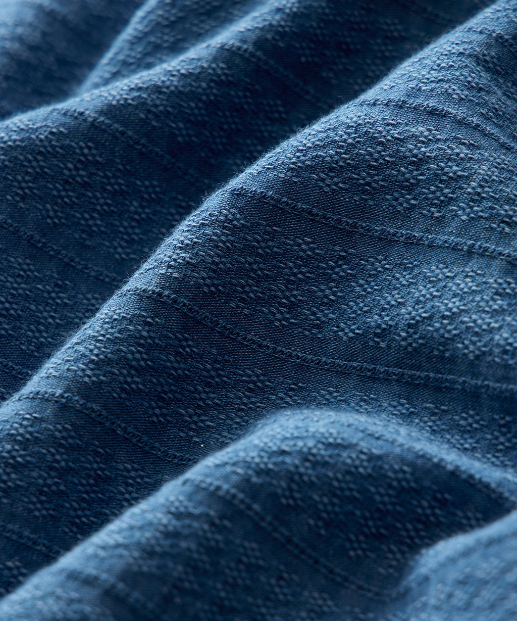 Jacquard Denim Popover