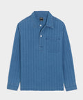 Jacquard Denim Popover