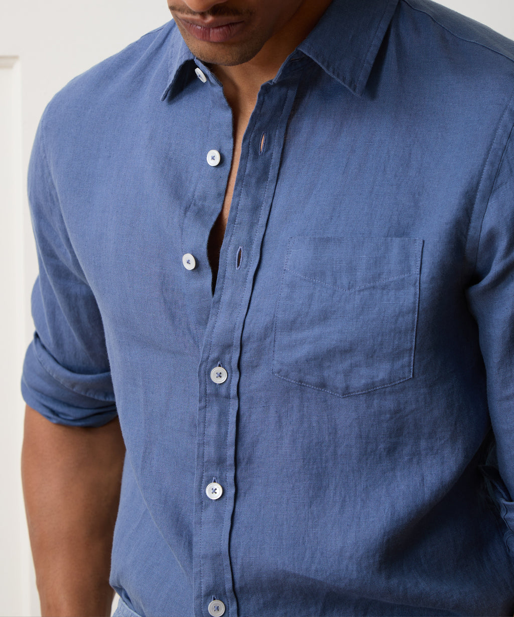 Sea Soft Irish Linen Shirt
