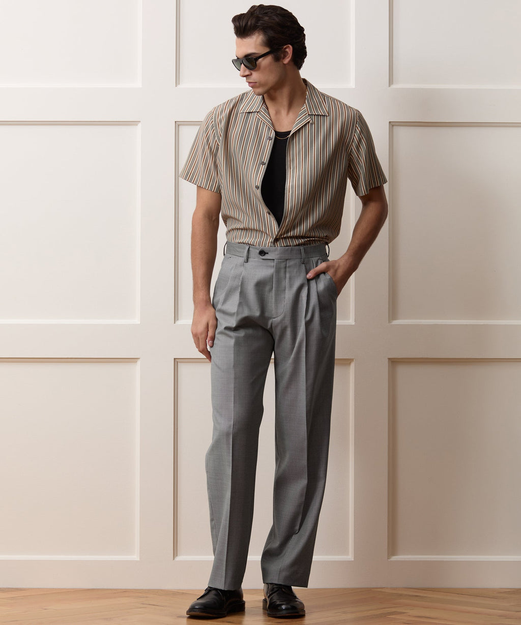 Silk-Cotton Capri Shirt