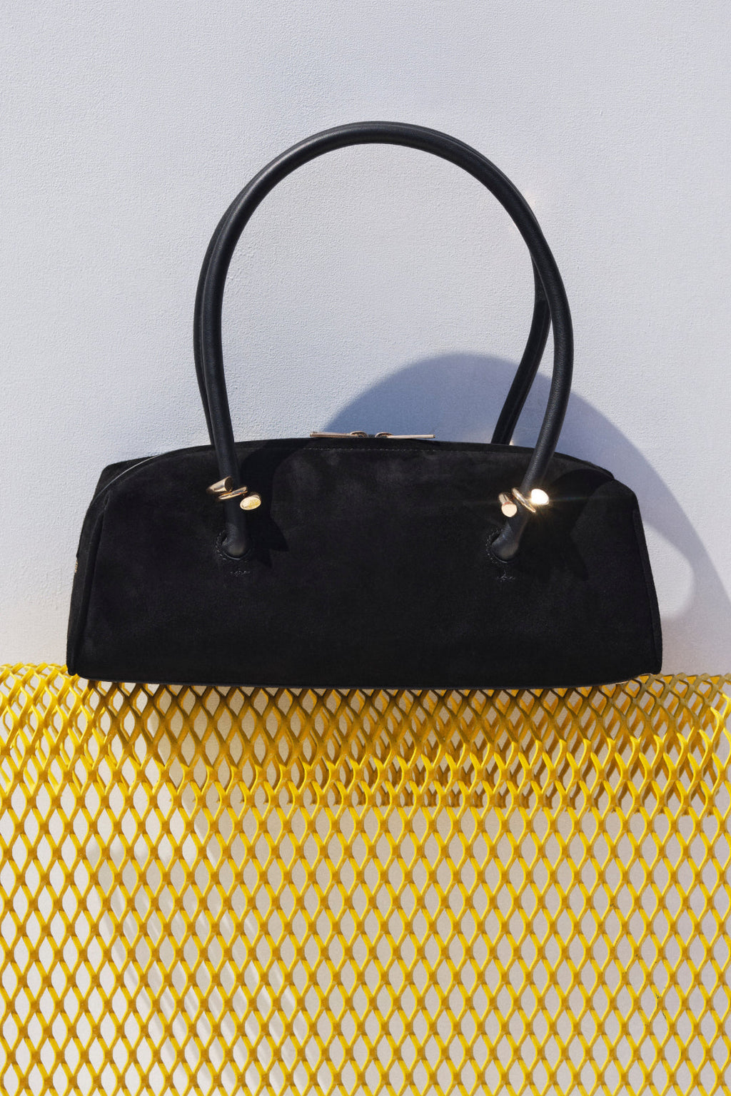 Devon Suede Shoulder Bag