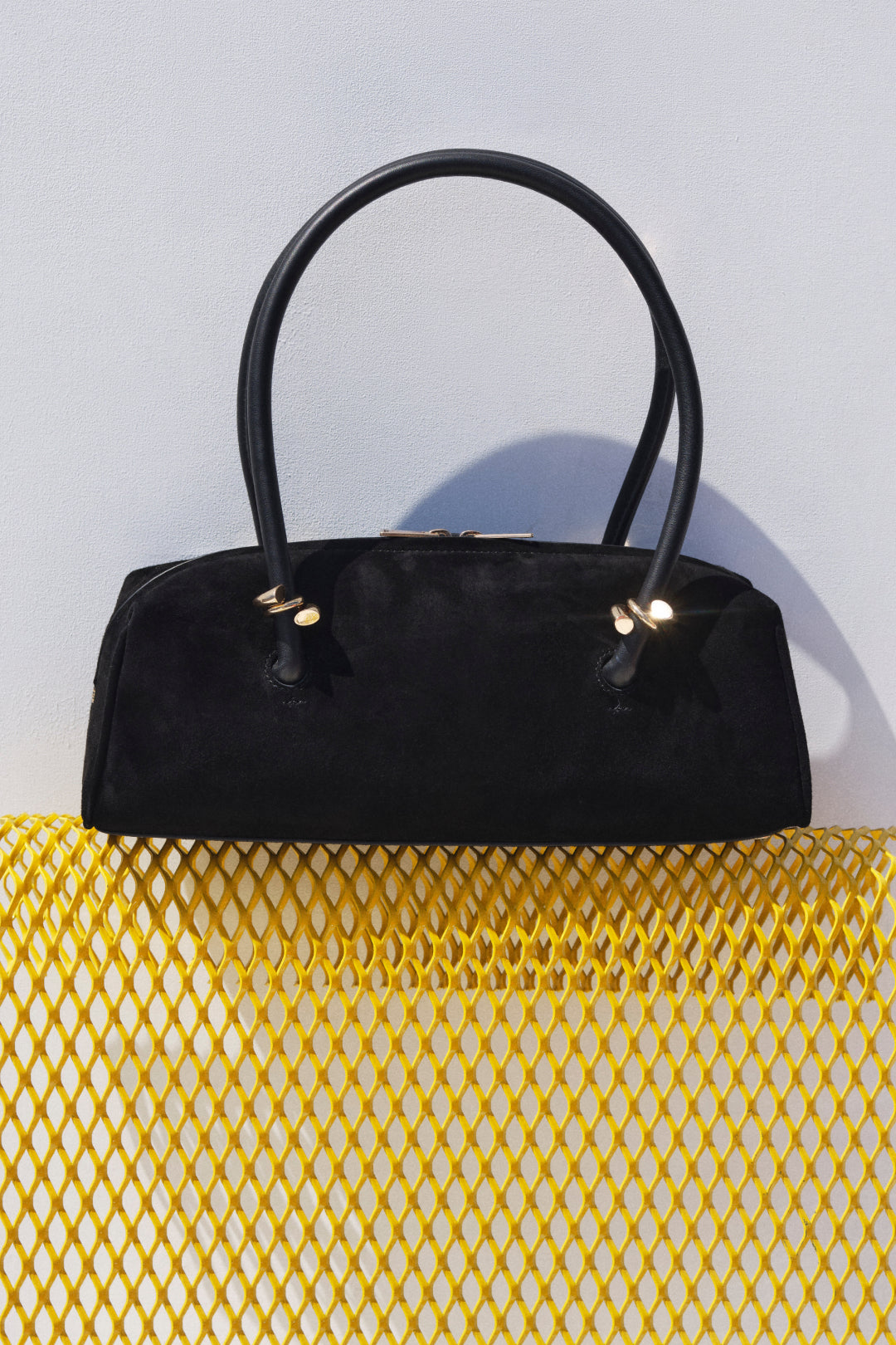 Devon Suede Shoulder Bag