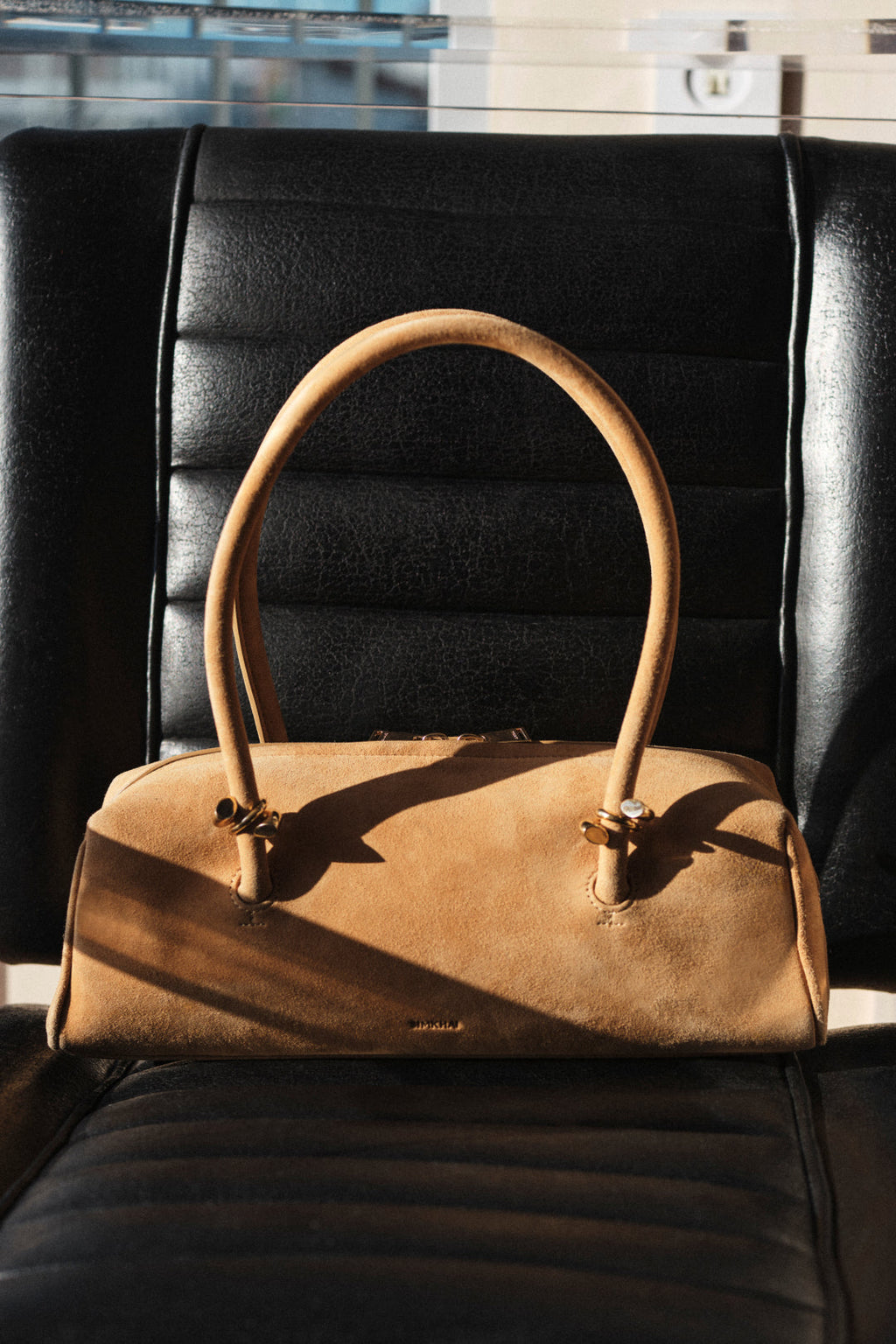 Devon Suede Shoulder Bag