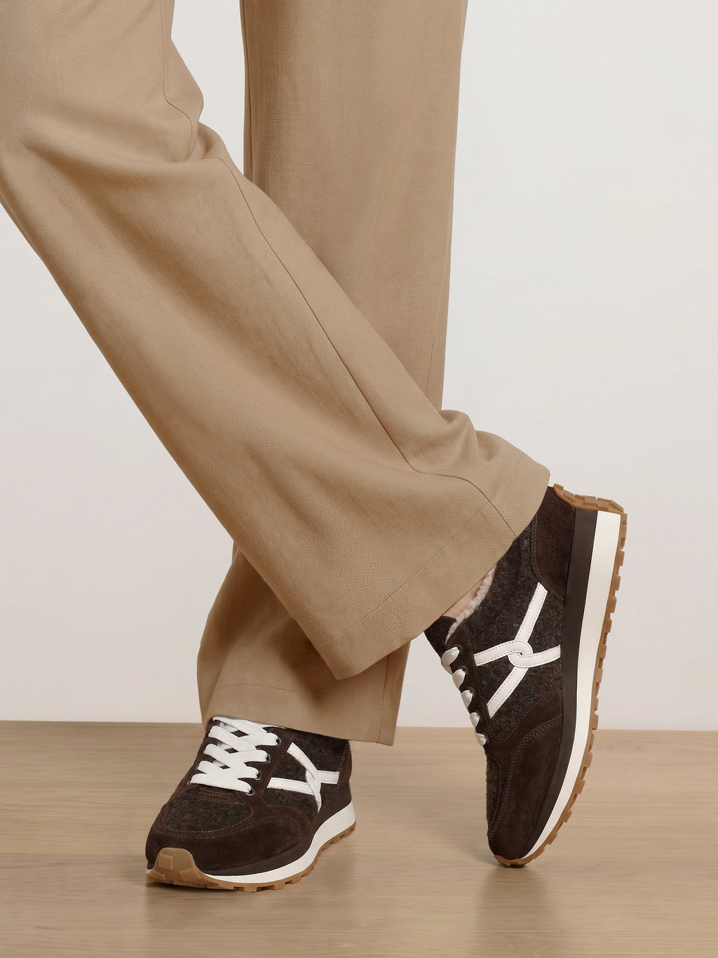 Valentina Shearling Sneaker