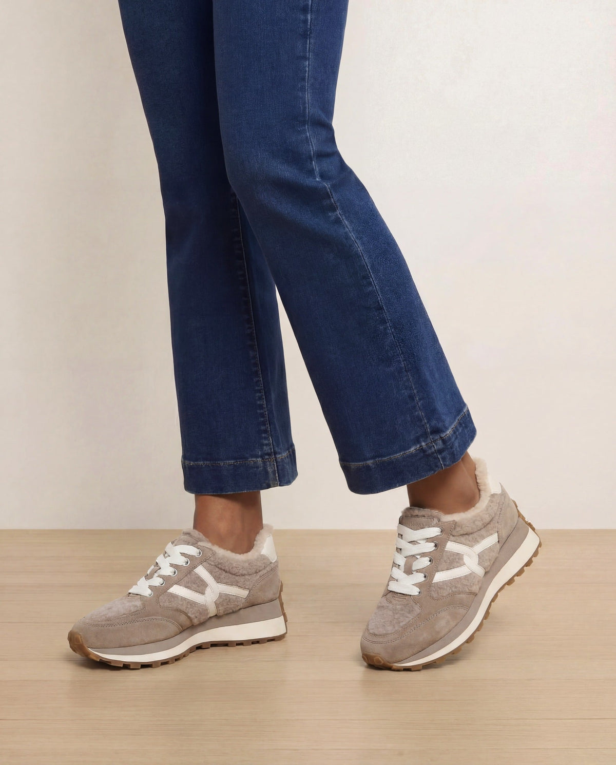 Valentina Shearling Sneaker