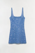 Ziva Embellished Mini Dress