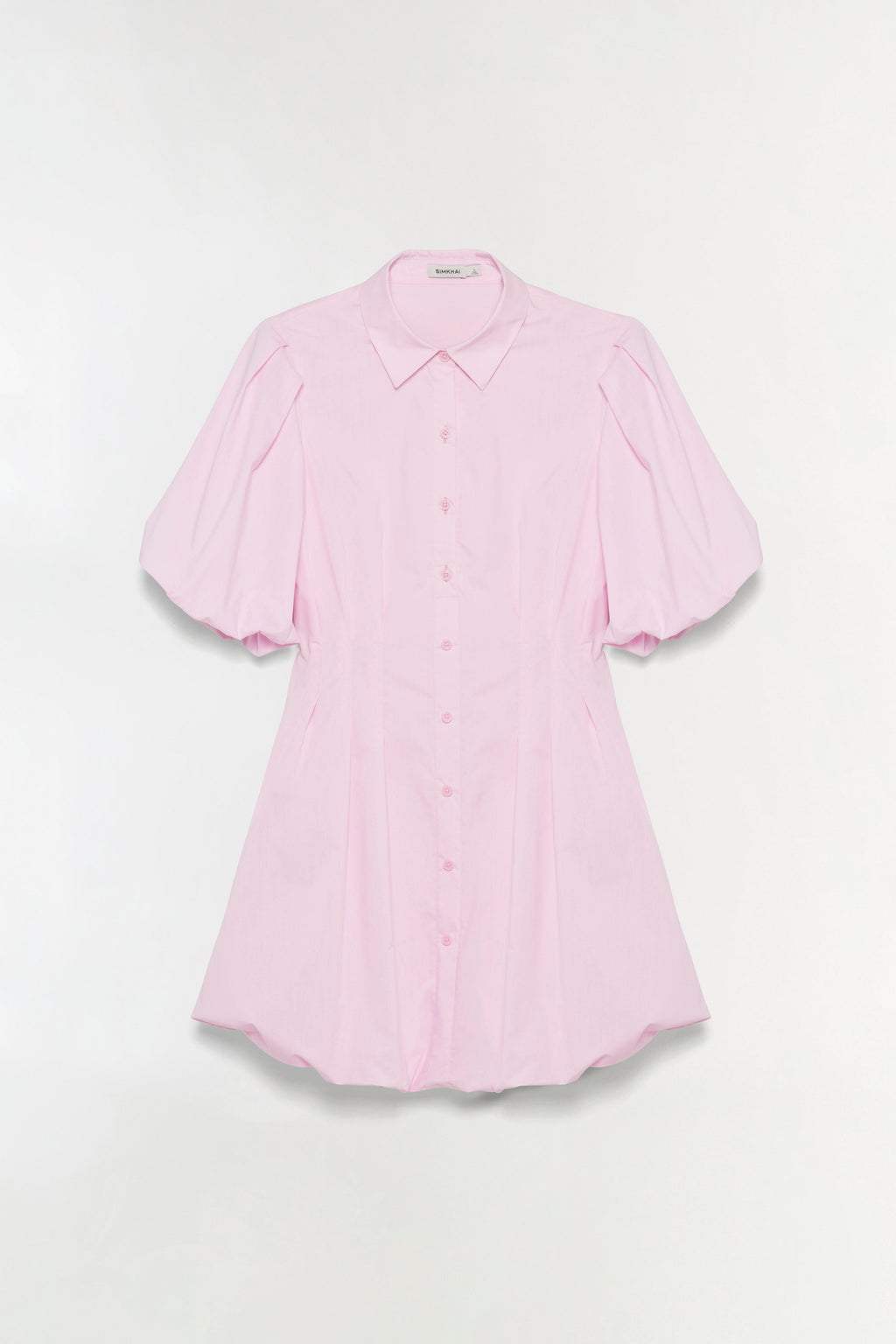 Cleo Balloon Pintuck Mini Dress