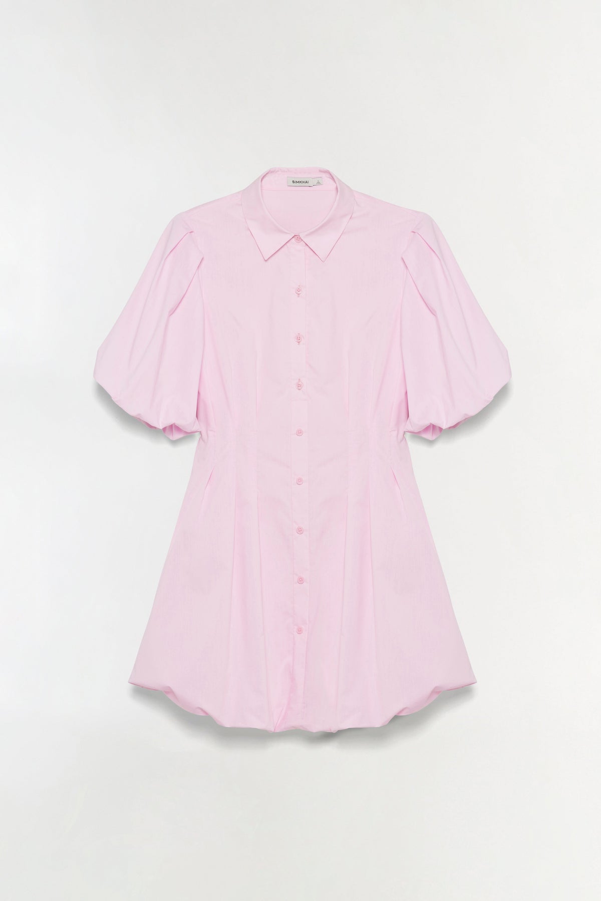 Cleo Balloon Pintuck Mini Dress