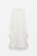 Kenlie Taffeta Knit Midi Dress