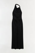 Reannon Draped Satin Gown