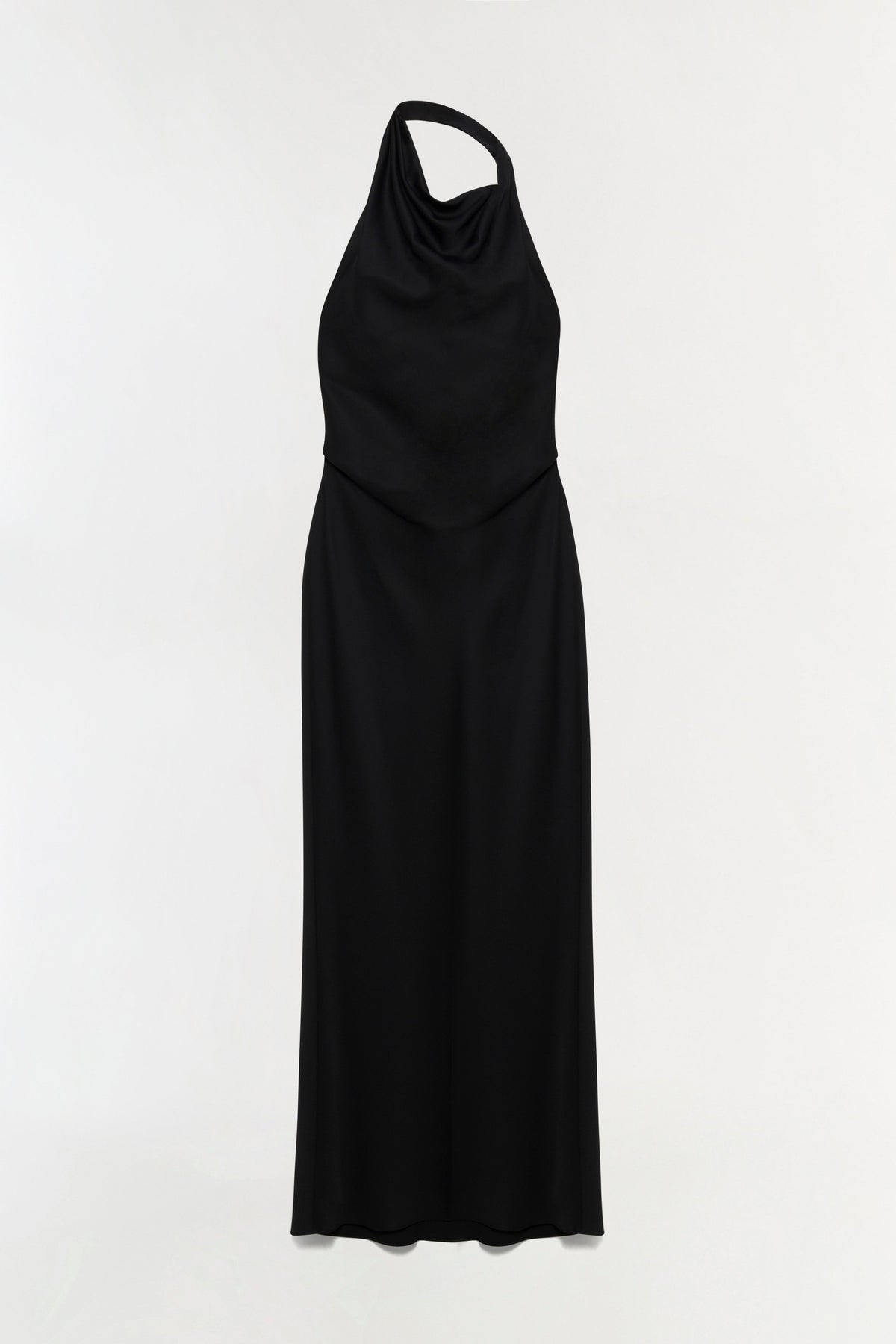 Reannon Draped Satin Gown