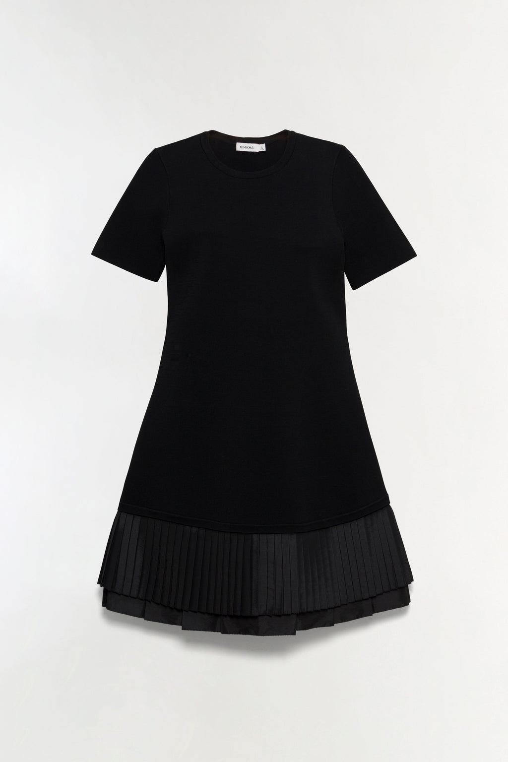 Lorin Taffeta Knit Midi Dress