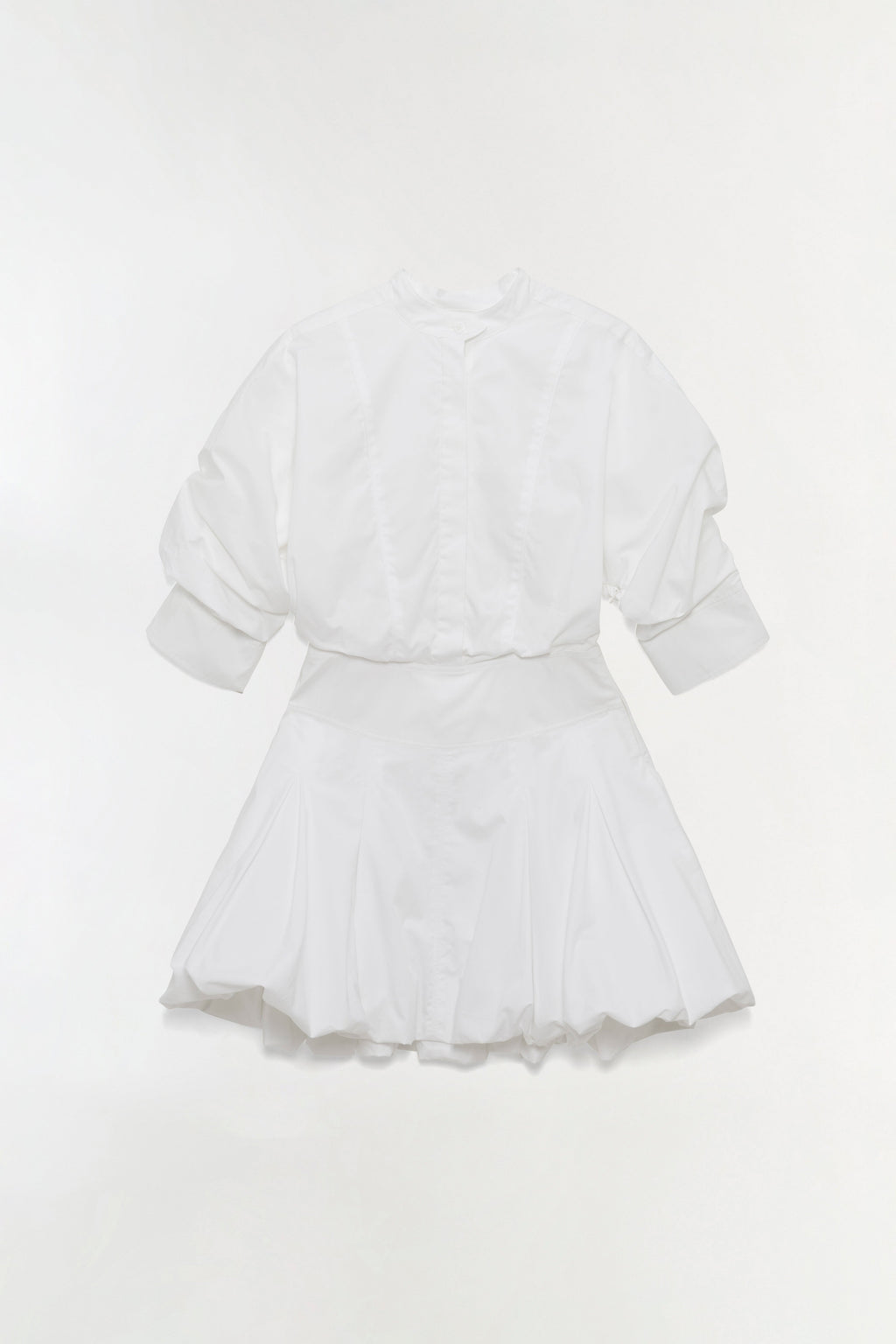 Effie Cotton Bubble Mini Dress